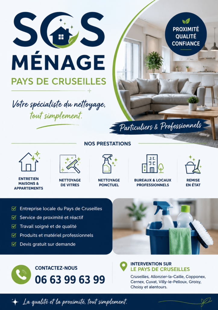 sos menage pays de cruseilles
